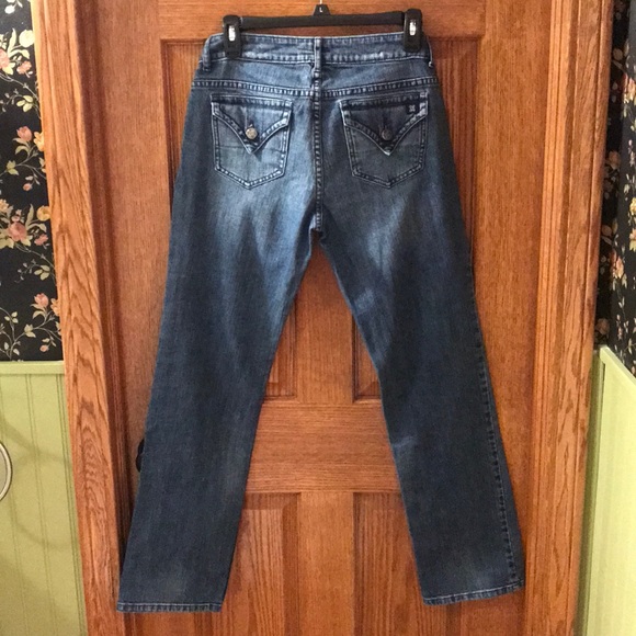 Vera Wang Simply Vera Straight Jeans - Size 4 Reg - Picture 3 of 6